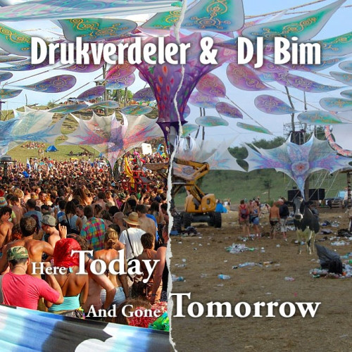 Drukverdeler & DJ Bim ‎– Here Today And Gone Tomorrow